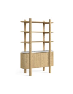 Lesing Bookcase - Light Oak