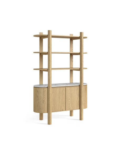 Lesing Bookcase - Light Oak