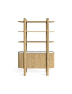Lesing Bookcase - Light Oak 2
