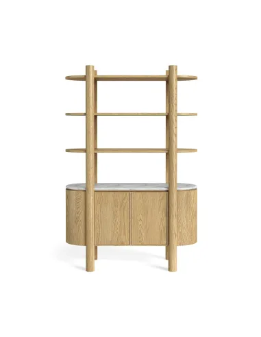 Lesing Bookcase - Light Oak