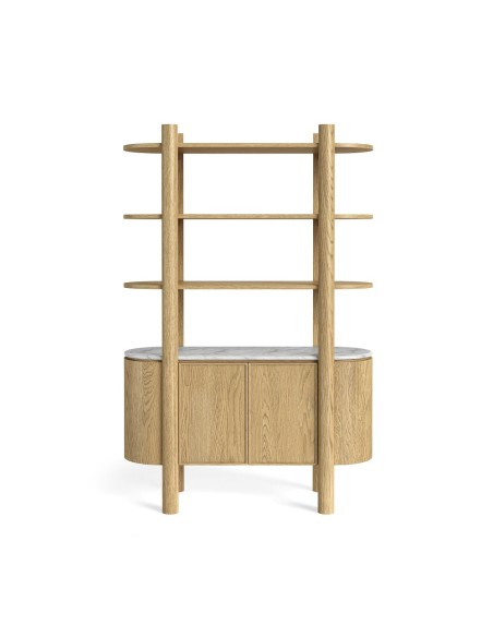 Lesing Bookcase - Light Oak