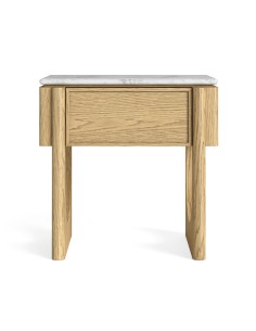 Lesing Lamp Table - Light Oak 2
