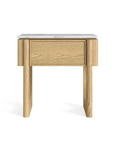 Lesing Lamp Table - Light Oak