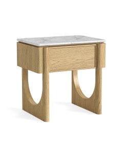 Lesing Lamp Table - Light Oak