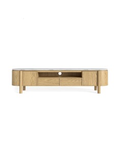Lesing Large TV Unit - Light Oak 2