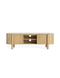 Lesing Small TV Unit - Light Oak 2