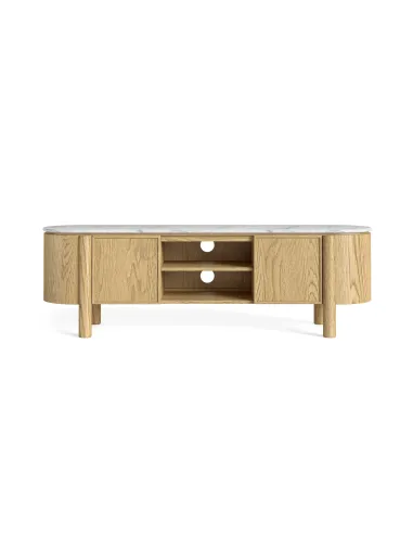 Lesing Small TV Unit - Light Oak