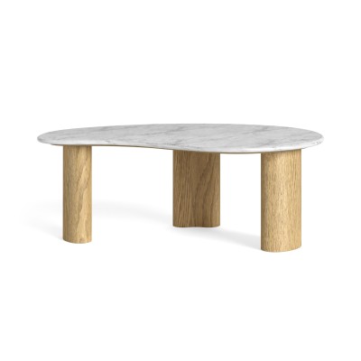 Lesing Tear Drop Coffee Table - Light Oak