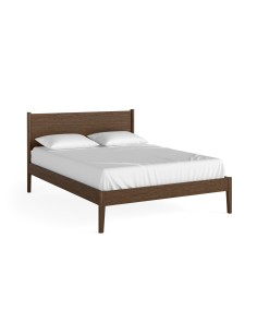Teramo 5ft Panelled Bedframe - Brown 2