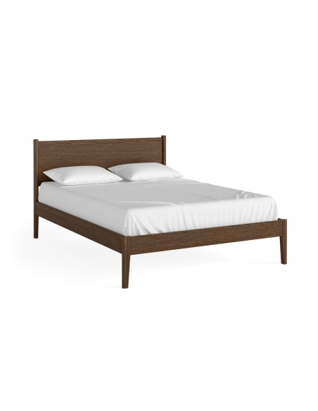 Teramo 5ft Panelled Bedframe - Brown