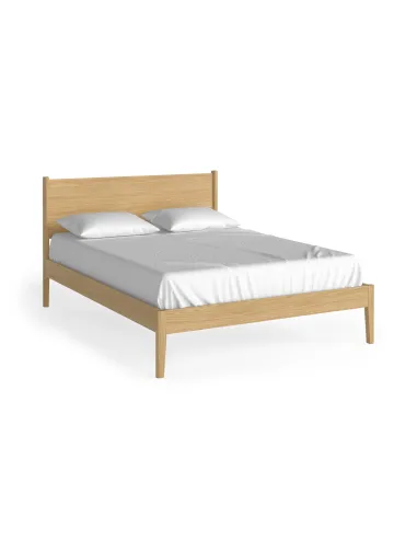 Teramo 5ft Panelled Bedframe - Natural