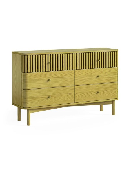 Soho 3 Drawer Chest - Natural Oak