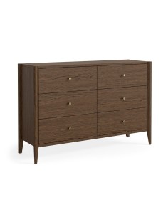 Teramo 6 Drawer Chest- Brown 2