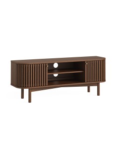 Boardwalk Small TV Unit - Brown Oak