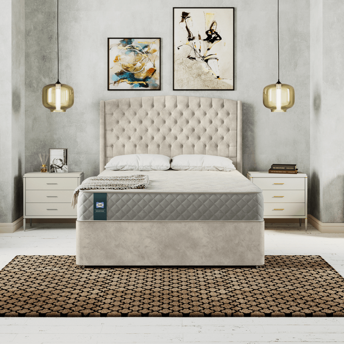 Waltham 4FT6 Sealy Mattress