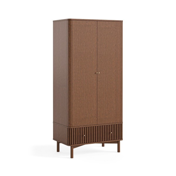 Boardwalk Gents Wardrobe - Brown Oak