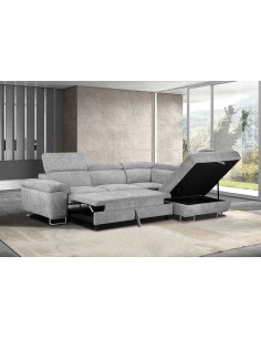 Roma RHF Corner Sofa - Grey 2
