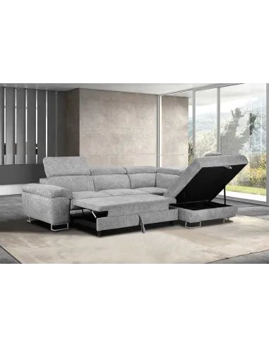 Roma RHF Corner Sofa - Grey