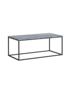 Livia Rectangular Coffee Table - Grey Base/Grey Marble
