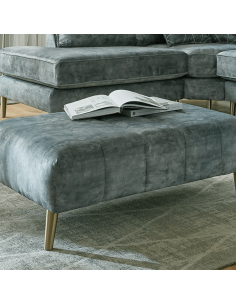 Bohemia Fluted Bench Footstool