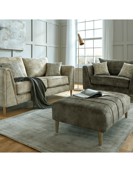 Bohemia 1.5 Seater Fixed Sofa Snuggler