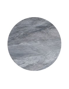 Livia C Side Table - Grey Base/Grey Marble 2