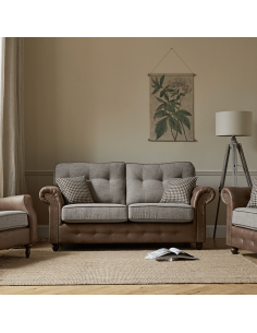 Ella 3 Seater Fixed Sofa