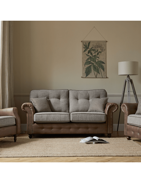 Ella 3 Seater Fixed Sofa