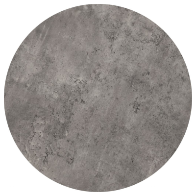 Athens Round Table Coffee Table Set - Concrete Effect