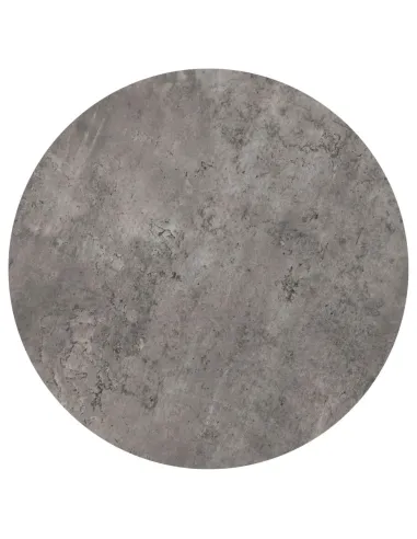 Athens Round Table Coffee Table Set - Concrete Effect