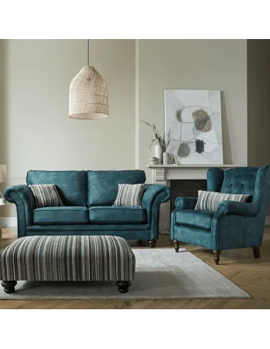 Charles 3 Seater Fixed Sofa