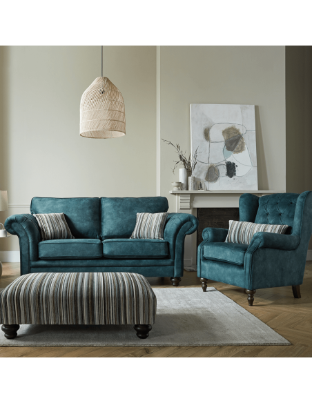 Charles 3 Seater Fixed Sofa