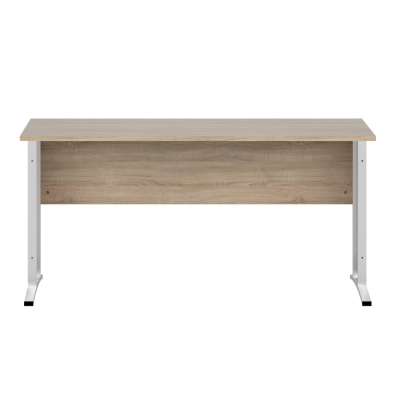 Office Line 1.6m Desk - Sonoma Oak