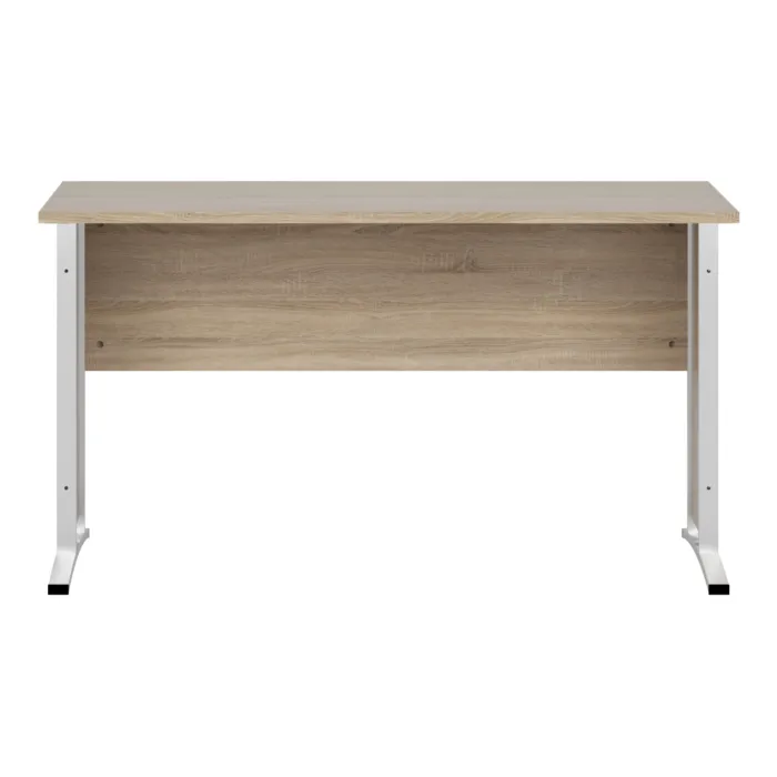 Office Line 1.6m Desk - Sonoma Oak