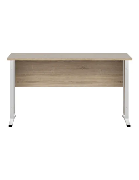 Office Line 1.6m Desk - Sonoma Oak
