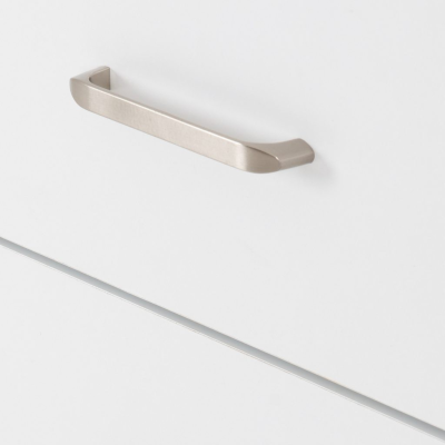 Portland 2 Drawer Bedside Locker - White/Oak Effect