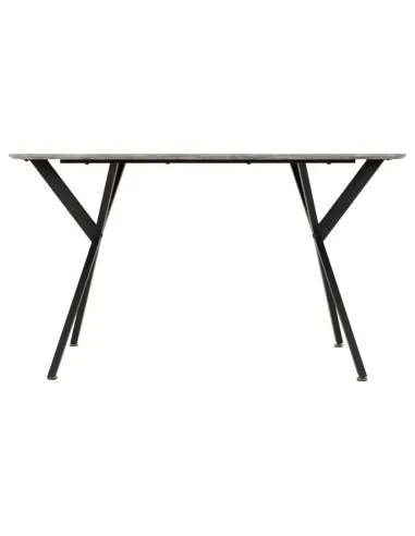 Athens Rectangular Table Dining Table - Concrete Effect