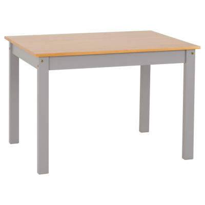 Ludlow 1+4 Dining Set - Grey/Oak Effect