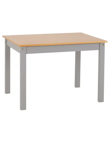 Ludlow 1+4 Dining Set - Grey/Oak Effect