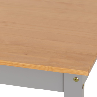 Ludlow 1+4 Dining Set - Grey/Oak Effect