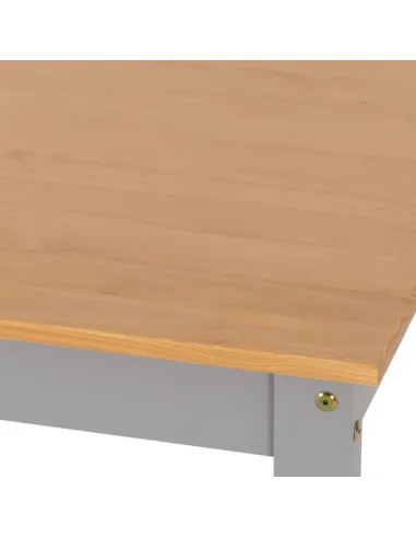 Ludlow 1+4 Dining Set - Grey/Oak Effect