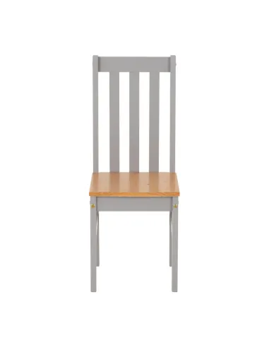 Ludlow 1+4 Dining Set - Grey/Oak Effect