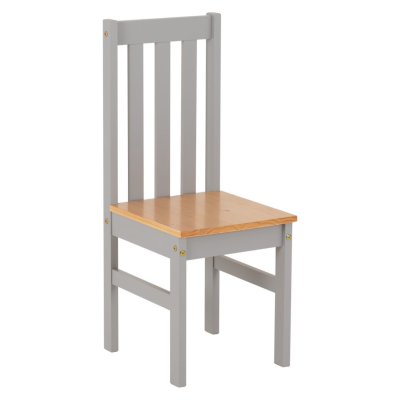 Ludlow 1+4 Dining Set - Grey/Oak Effect