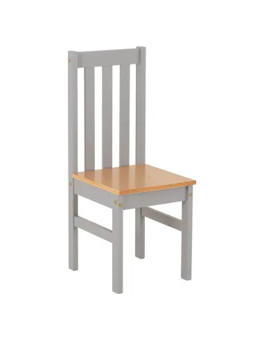 Ludlow 1+4 Dining Set - Grey/Oak Effect