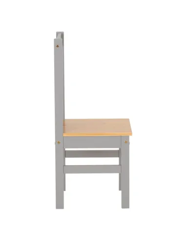 Ludlow 1+4 Dining Set - Grey/Oak Effect