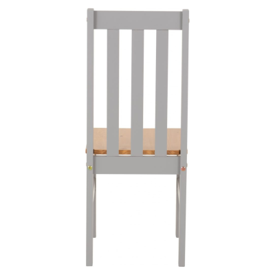 Ludlow 1+4 Dining Set - Grey/Oak Effect