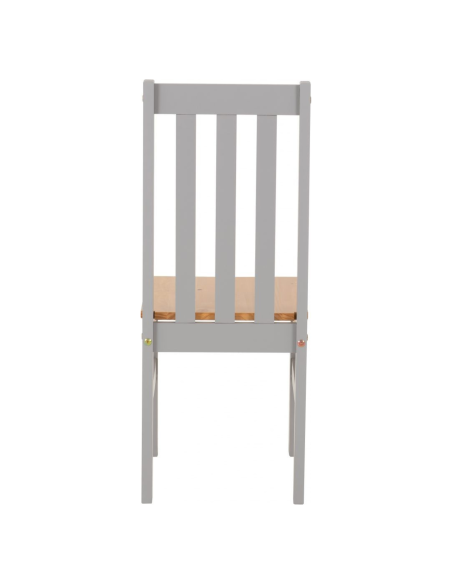 Ludlow 1+4 Dining Set - Grey/Oak Effect