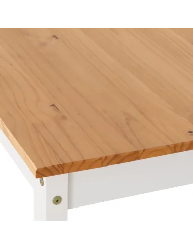 Ludlow 1+6 Dining Set - White/Oak Effect