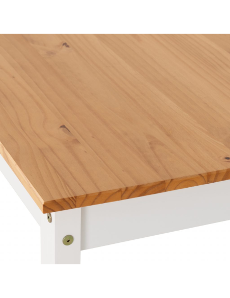 Ludlow 1+6 Dining Set - White/Oak Effect