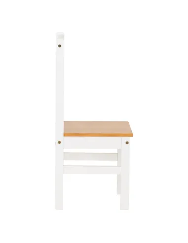 Ludlow 1+6 Dining Set - White/Oak Effect